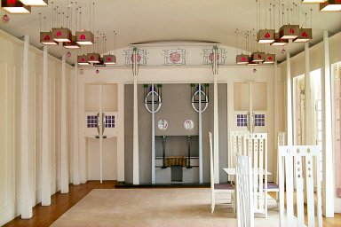 The Music Room with the fireplace