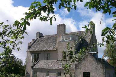 Eastern elevation of Hill House