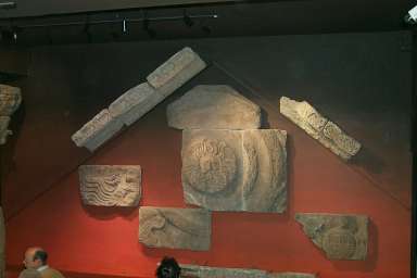 Part of the Roman temple