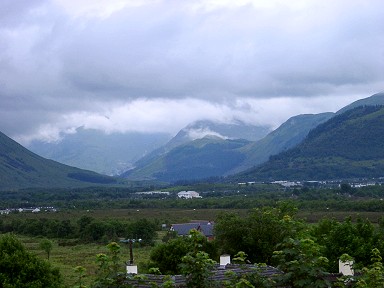 A closer view of Glen Nevis
