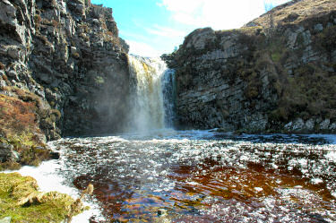 Picture of a waterfall