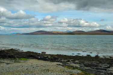 Picture of a view over a sea loch