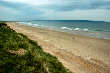 Picture of a view over a beach