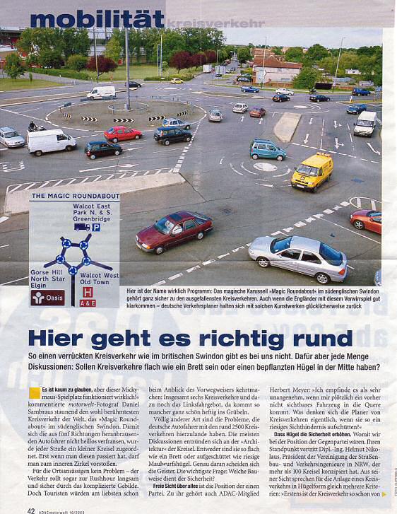 Picture of a magazine clipping