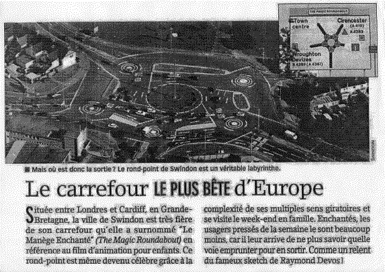 The Magic Roundabout in the press