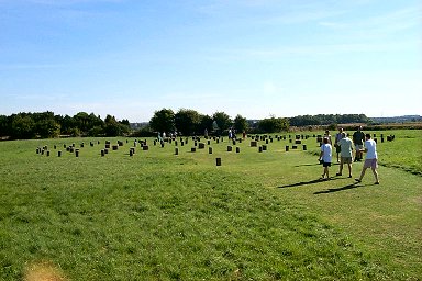 View over Woodhenge