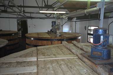 Washback at Ardbeg distillery