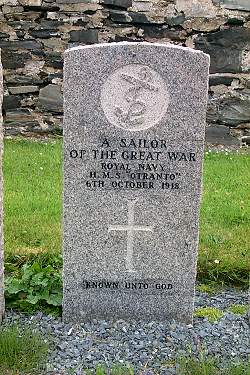 One of the 43 unidentified graves