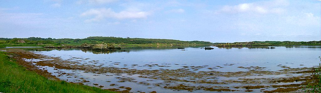 Panorama picture of the view to Ard Imersay