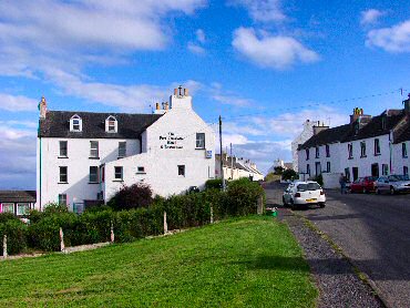Picture of the Port Charlotte Hotel and Main Street